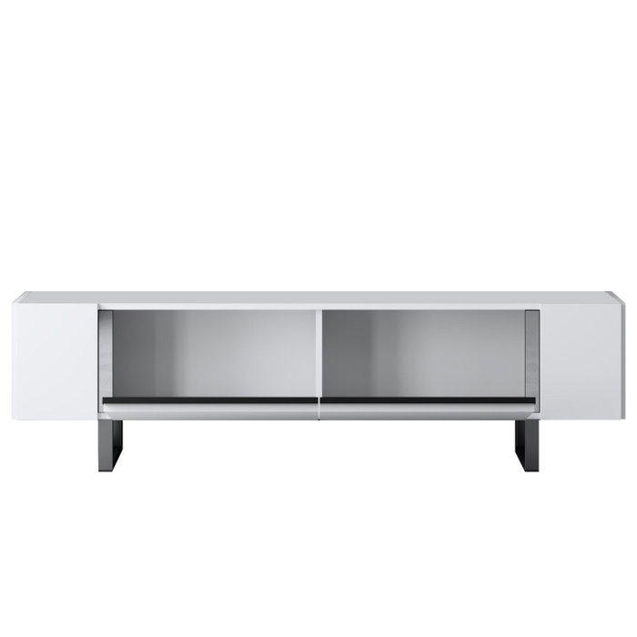 Hanah Home Soporte para TV Blanco y Plata